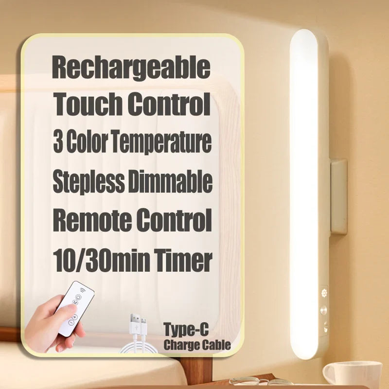 Magnetic LED Rechargeable Desk Lamp