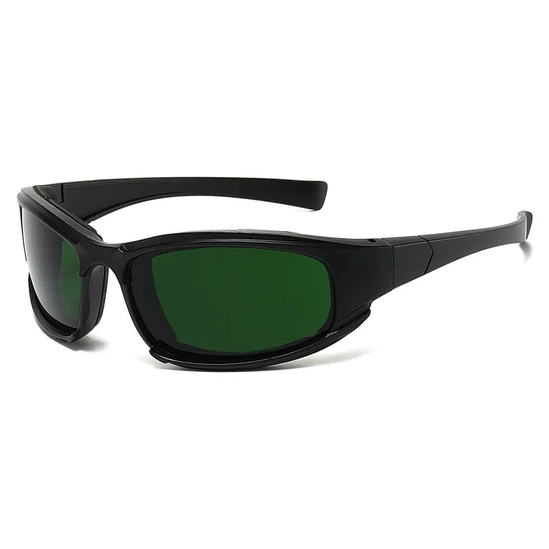 Black Silver UV Cycling Sunglasses