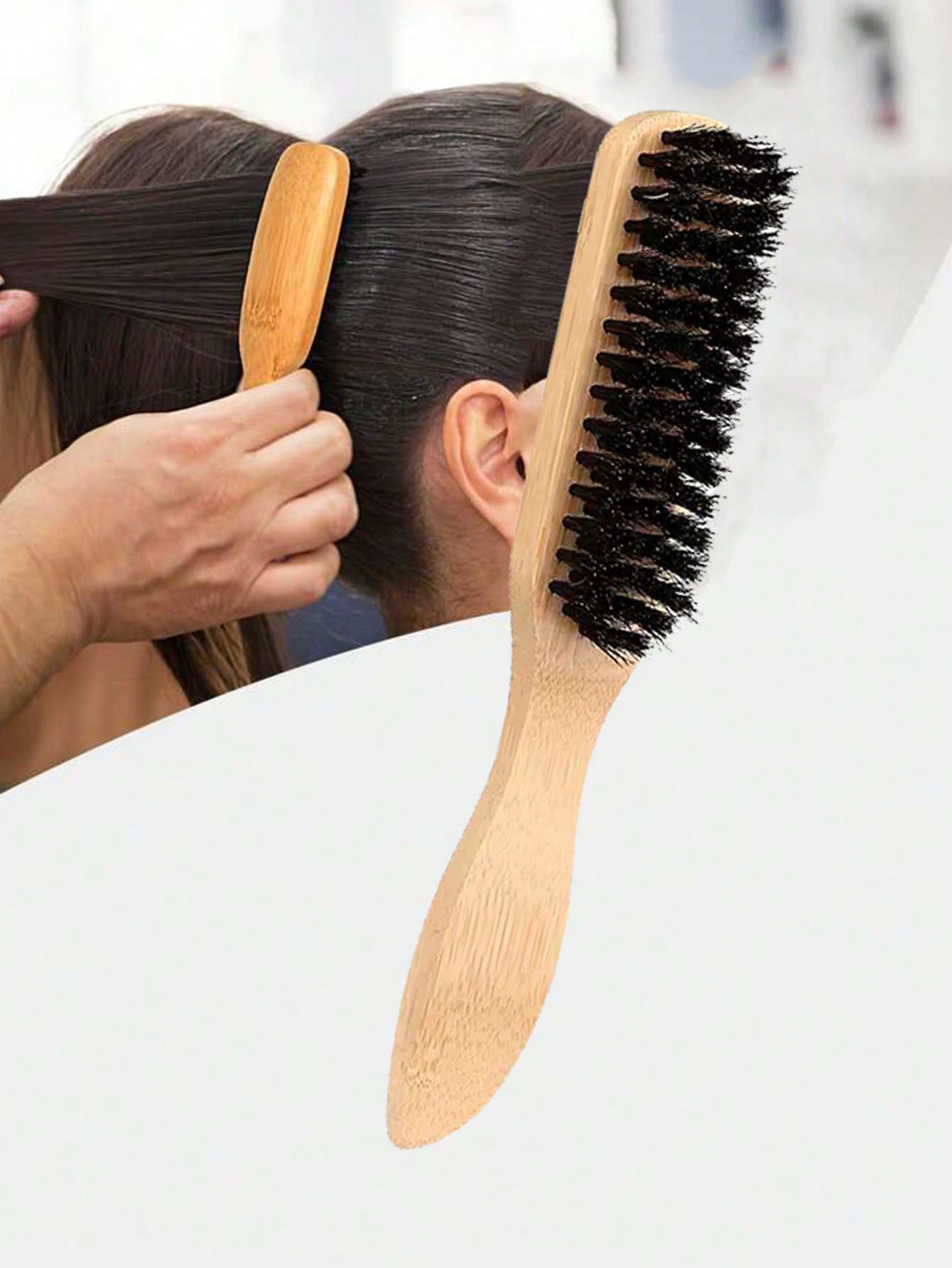 Smooth Bristle Comb Styling Brush