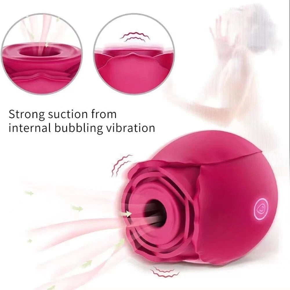 10-Speed Rose Clit Vibrator