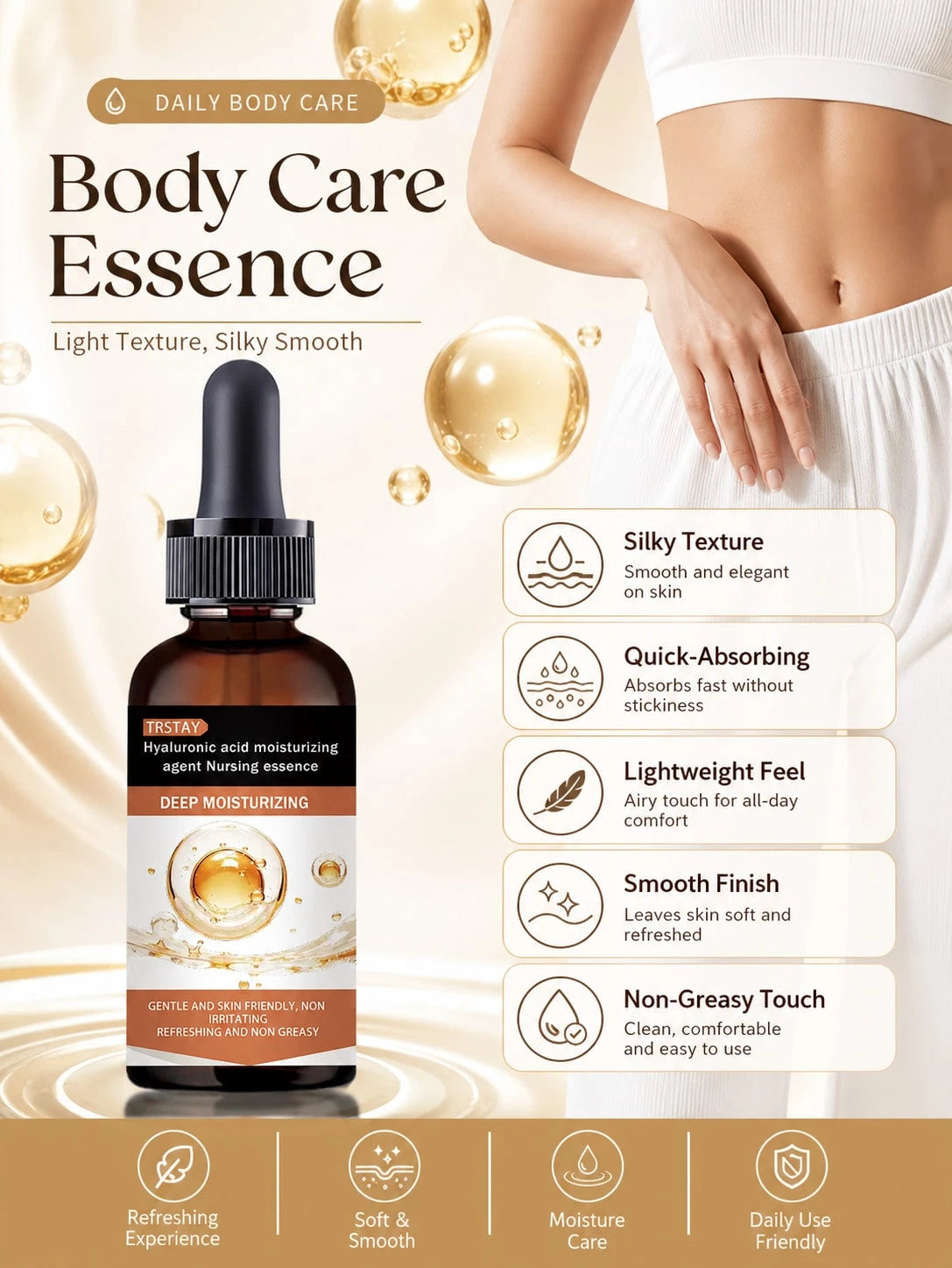 TRSTAY Body Moisturizing Essence Lotion