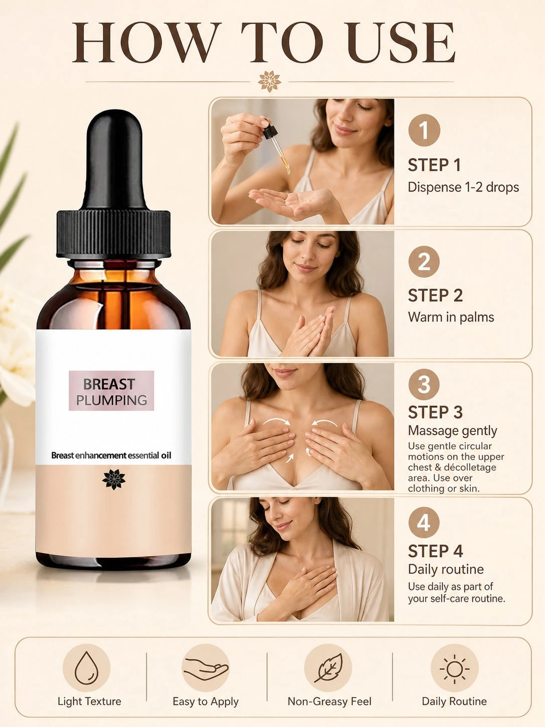 Chest Contouring Care Body Cream