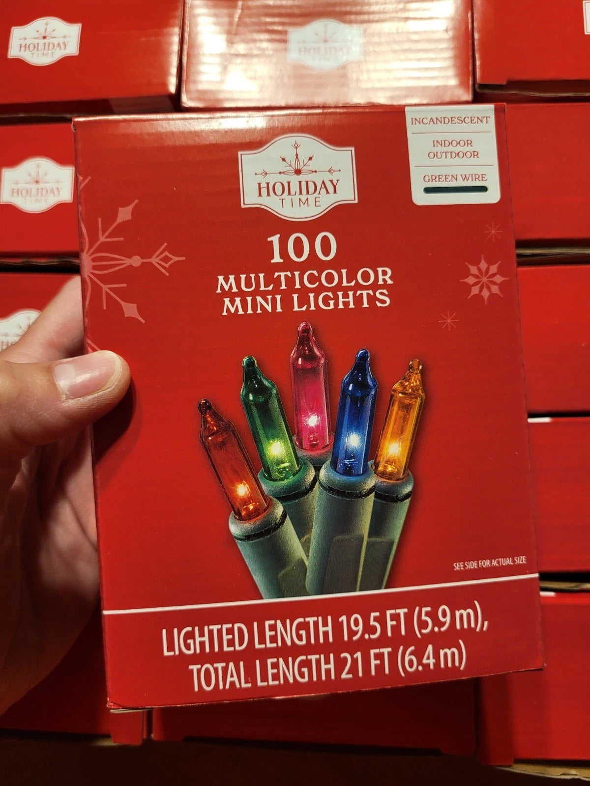 Holiday Time Multicolor Christmas Lights