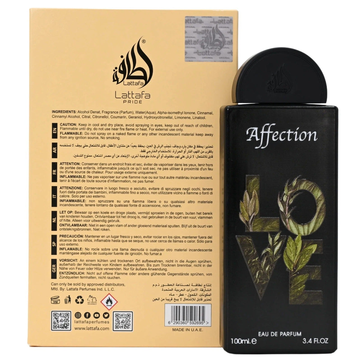 Pride Affection Lattafa Unisex Perfume