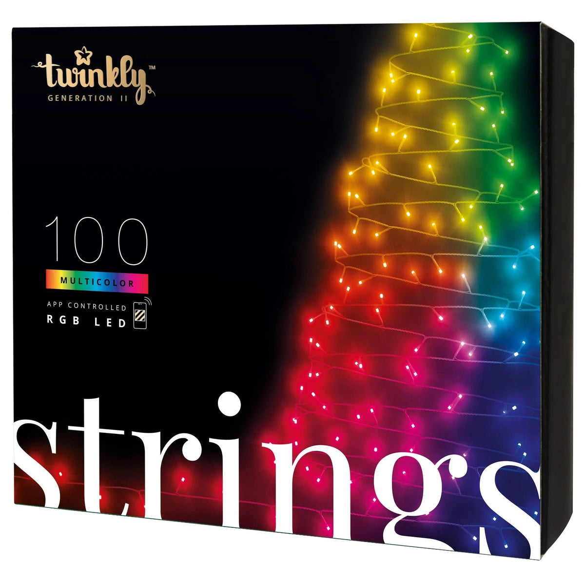 Twinkly Strings Multicolor RGB Christmas Lights