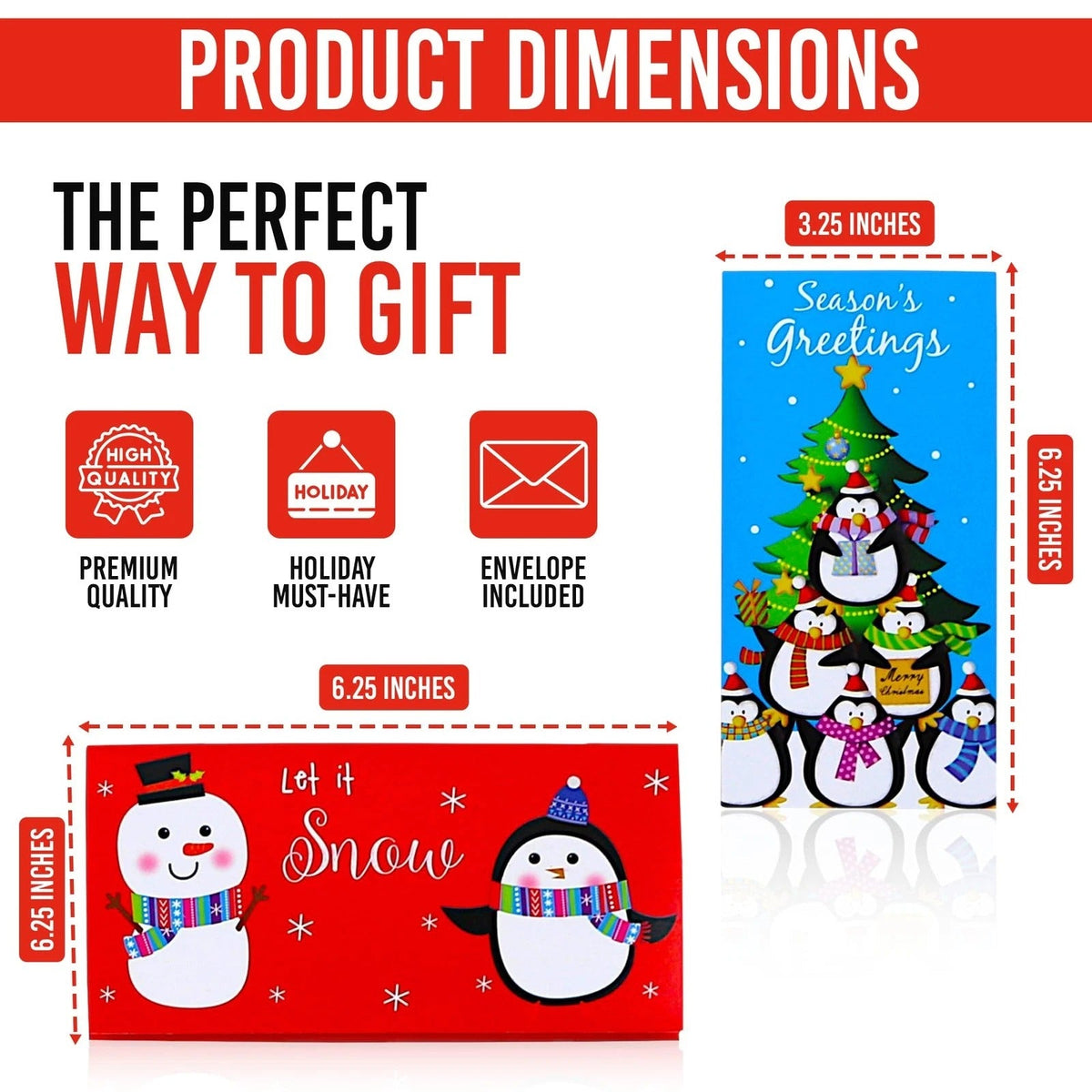 Christmas Gift Card Money Holders