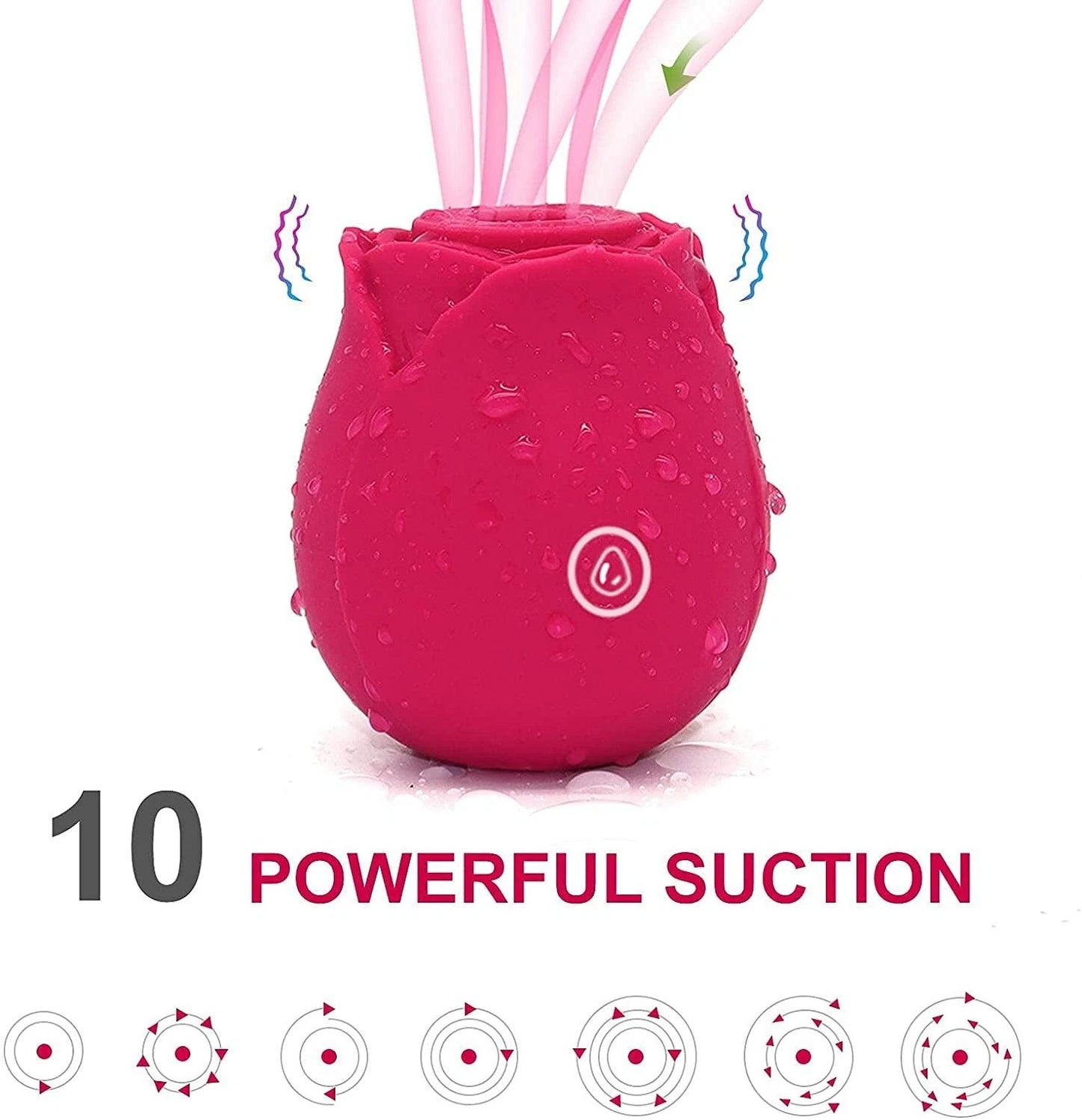 10-Speed Rose Clit Vibrator