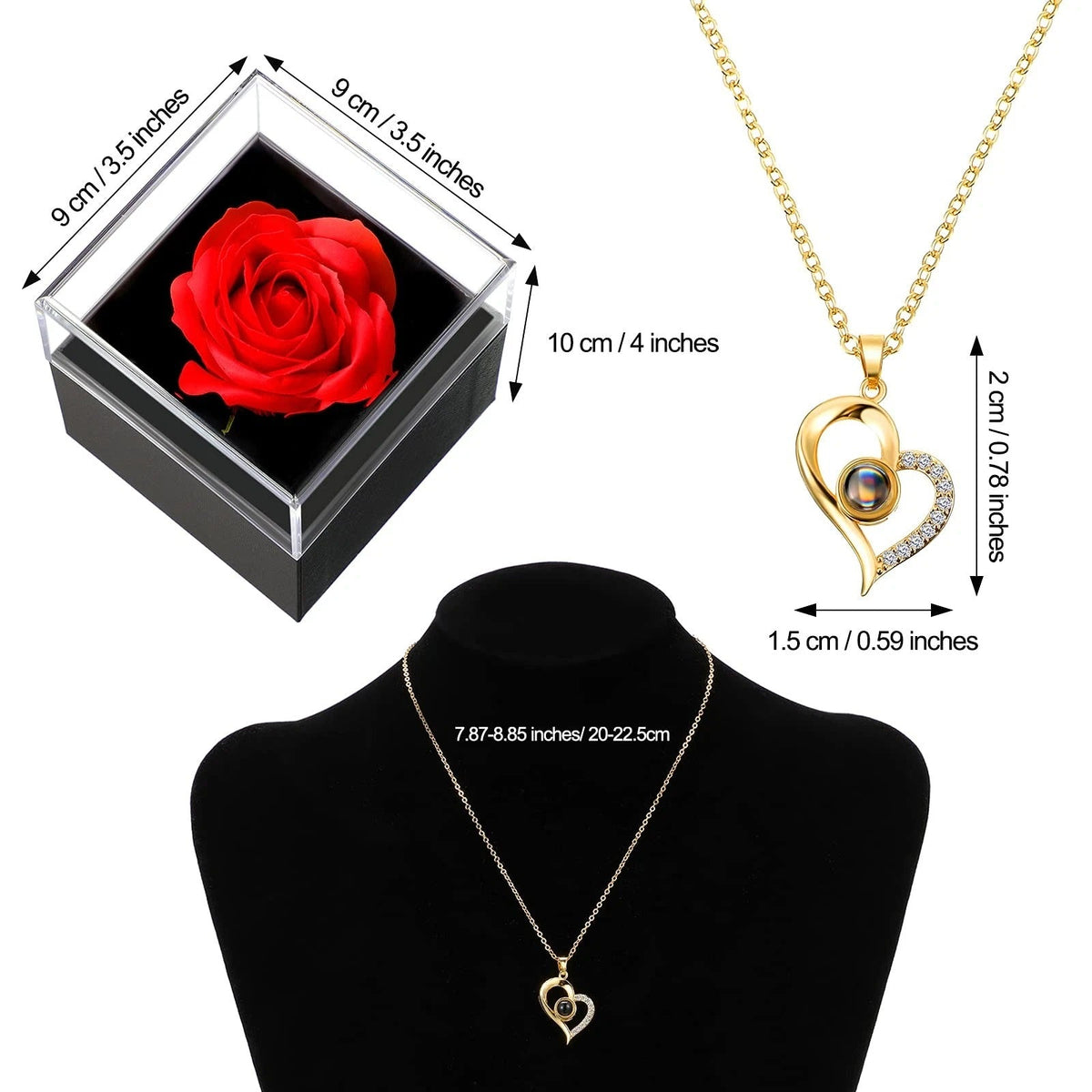 Christmas I Love You Necklace