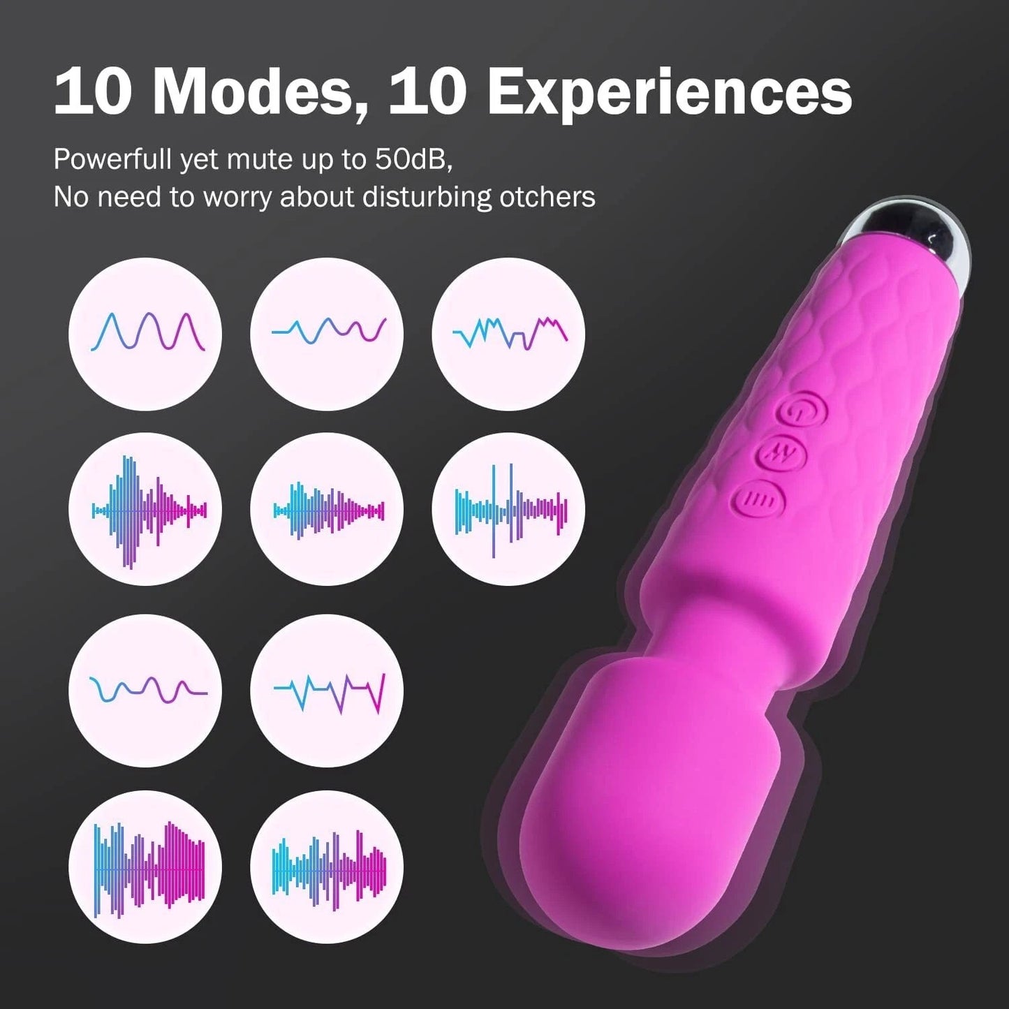 Rechargeable Clit Dildo Vibrator