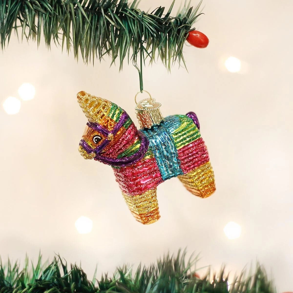 Old World Christmas Donkey Ornament