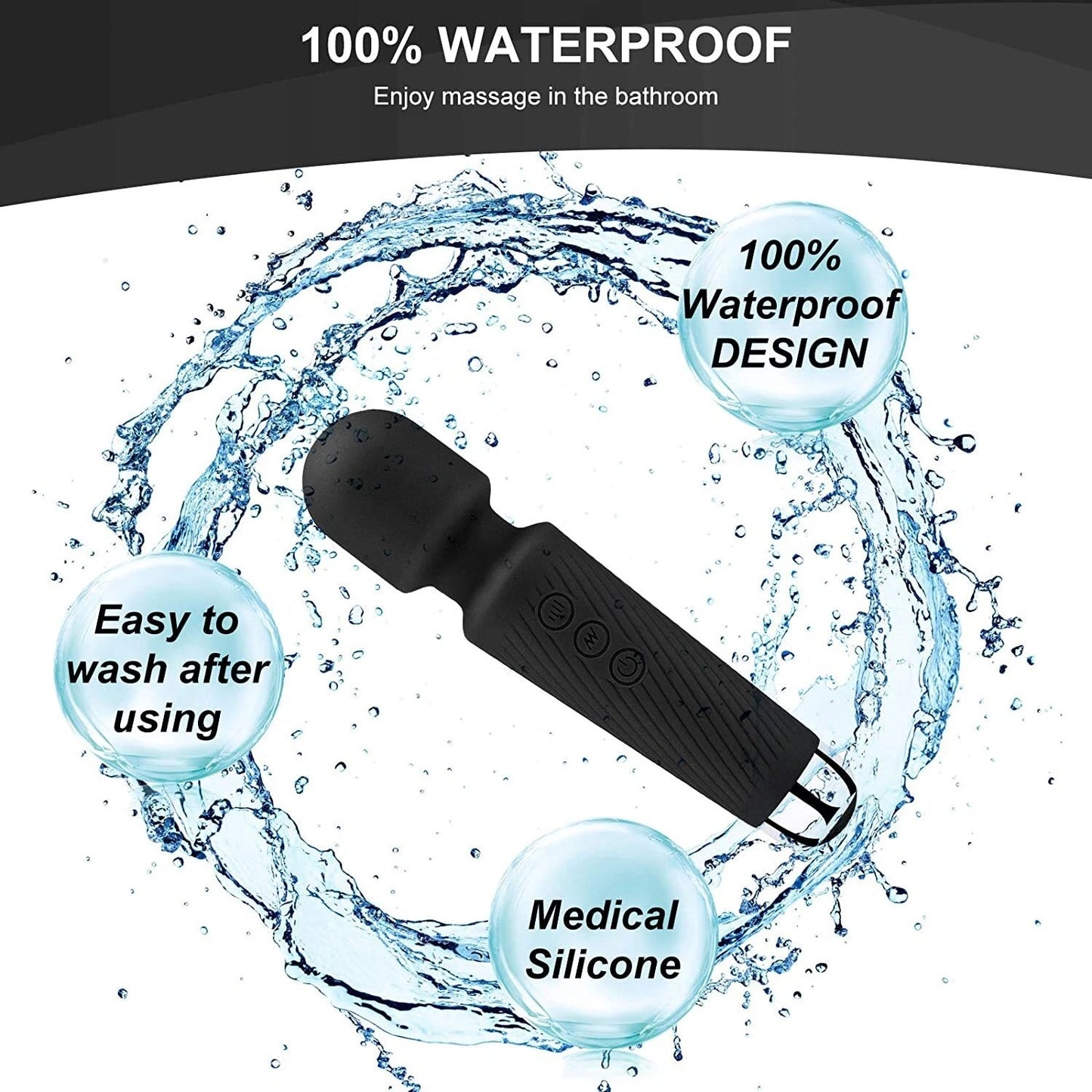 Rechargeable Clit Dildo Vibrator