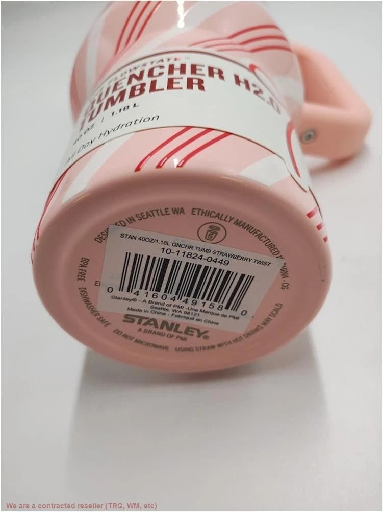 Stanley Strawberry Twist Quencher Tumbler